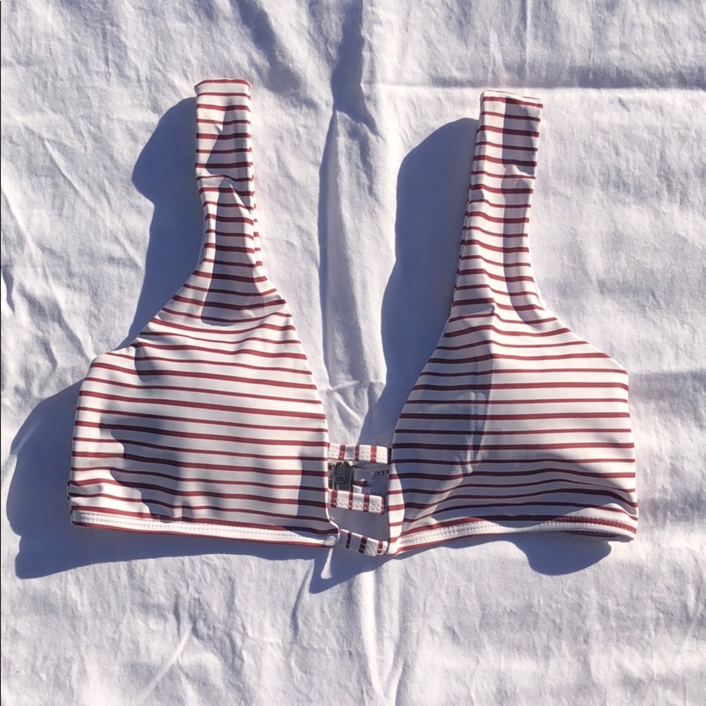 Small White and Brown Zaful Bikini